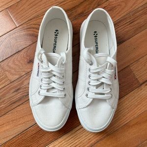 Superga 2750 cotu classic white canvas sneaker